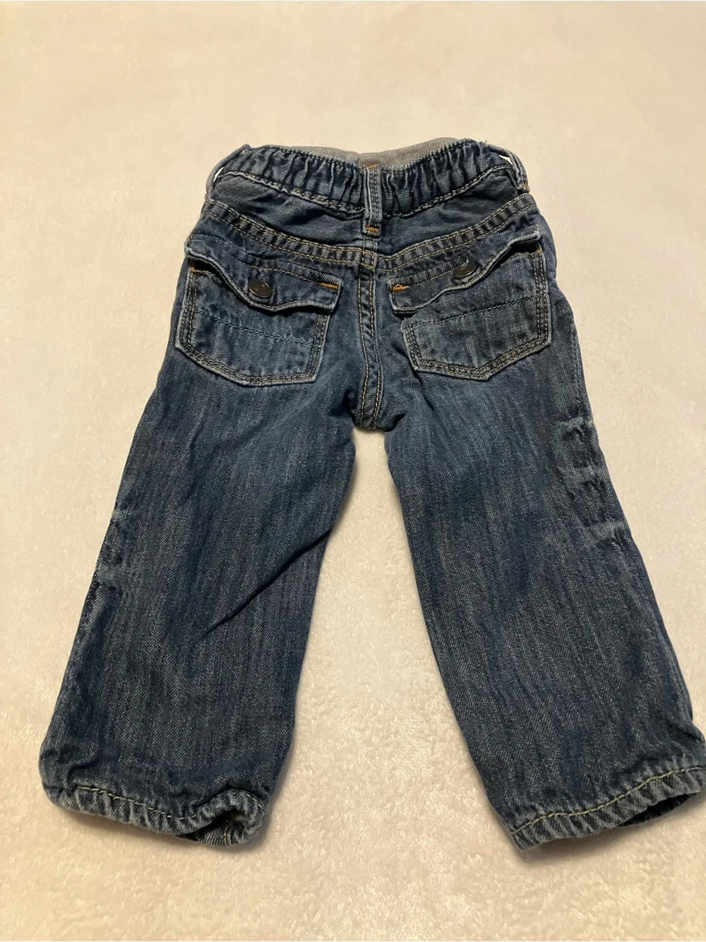 Kids Dark Blue Denim Jeans - Picture 2 of 5